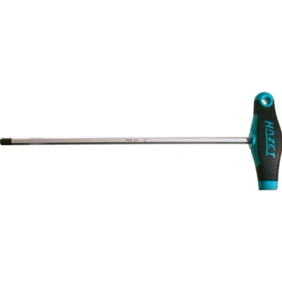 Afbeelding van HAZET Werkplaats Inbusschroevendraaier Sleutelbreedte: 2.5 mm Koplengte: 100 Afmeting, lengte: 118