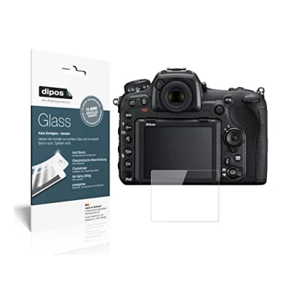 Afbeelding van dipos 2x Pantserfolie geschikt voor Nikon D500 9H Screenprotector
