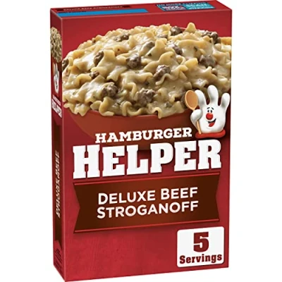 Afbeelding van Hamburger Helper Deluxe Rundvlees Stroganoff Pasta 155 g