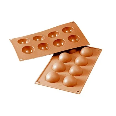 Afbeelding van Silikomart SF 004 Semisfera Silicone Bakvorm Ø50 mm x 25 h