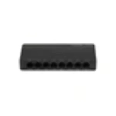 Afbeelding van Lanberg DSP2 1008 12V netwerk switch Unmanaged Gigabit Ethernet (10/100/1000) Zwart