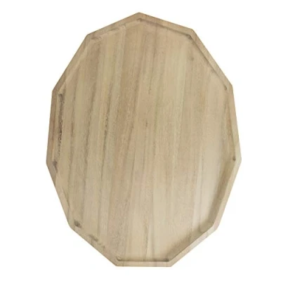 Afbeelding van TAK Design Hout Polygon Blis Dienblad L Bruin
