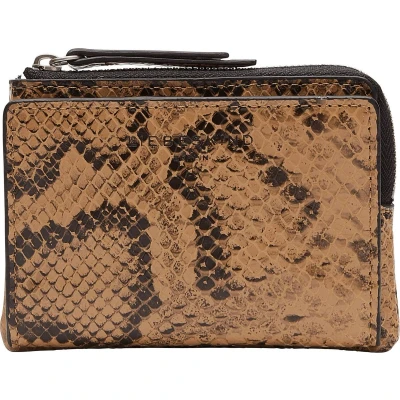 Afbeelding van LIEBESKIND BERLIN Leren Portemonnee Snake Smilla Wallet Light Tan Bruine