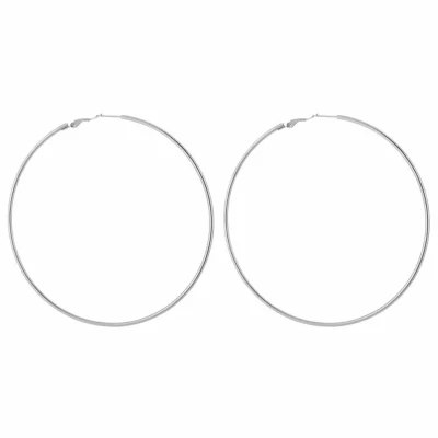 Afbeelding van Bijoutheek Oorringen Hoop Zilver