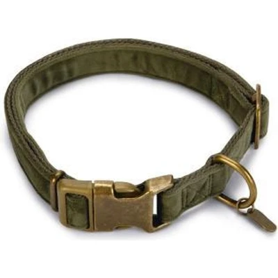 Afbeelding van Designed by Lotte Hondenhalsband Velura Groen 48 70cmx25mm