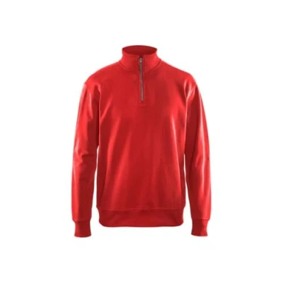 Afbeelding van Blaklader Sweatshirt met halve rits 3369 1158 Rood 4XL