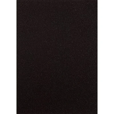 Afbeelding van Florence Glitter Cardstock gekleurde kaart A4 zwart 5 vellen knutselpapier plakboek voor kaarten maken en ander papierknutselen, 250 g/m²