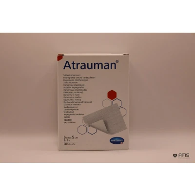 Afbeelding van Hartmann Atrauman steriel zalfkompres 5 x 5cm 50 stuks