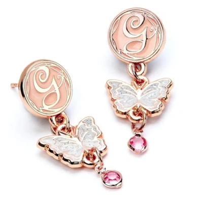 Afbeelding van Wicked Glinda Drop Butterfly Earrings