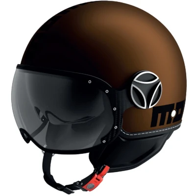 Afbeelding van MOMO FGTR Evo Mono Jet Helm, bruin, afmeting XS voor man