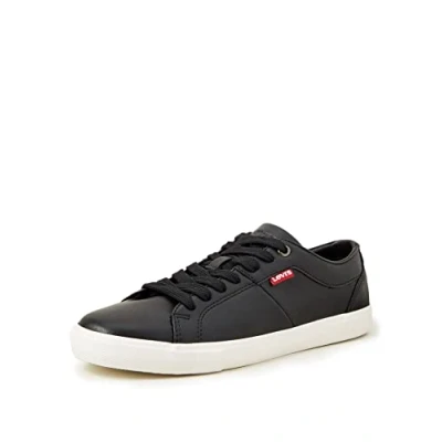 Afbeelding van Levi&#039;s Woods W Sneakers voor dames, Zwart, 39 EU
