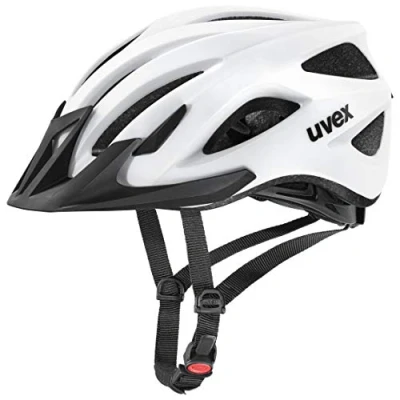 Afbeelding van uvex viva 3 lichte allround helm voor dames en heren individueel passysteem wasbare binnenbekleding white matt 56 62 cm