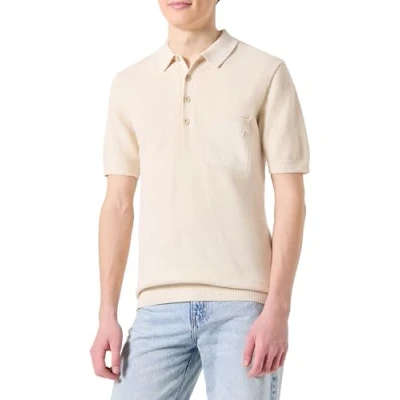 Afbeelding van Replay Poloshirt, Heren, Maat: Large, Ivory