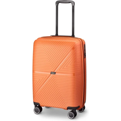 Afbeelding van Oskol by Jump Handbagage 55 cm 4 Wielen TSA Cijferslot Expandable Oranje