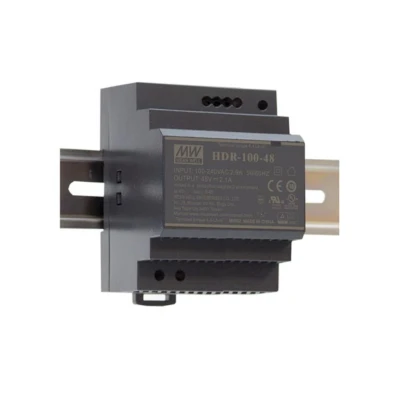 Afbeelding van Meanwell dnrail 12v 0 7 5a non lps hdr 100 12n