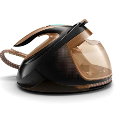 Afbeelding van Philips PerfectCare Elite Plus stoomstrijkijzer, tot 600 g stoomstoot 1,8 l afneembare tank, OptimalTEMP technologie, automatische en stille stoom (GC9682/80)