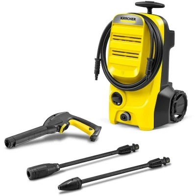 Afbeelding van Karcher Hogedrukreiniger K 4 Classic, Druck: max. 130 bar, Fordermenge: 420 l/h, Flachenleistung: 30 m²/h, Wasserfilter, Gewicht: 4,6 kg