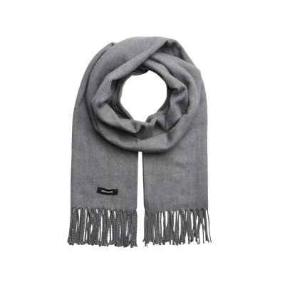 Afbeelding van JACK &amp; JONES sjaal met franjes JACSOLID grijs