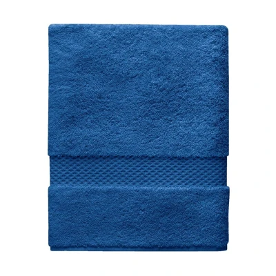 Afbeelding van Yves Delorme Etoile Fjord badhanddoek 700g/m2 70 x 140 cm Donkerblauw