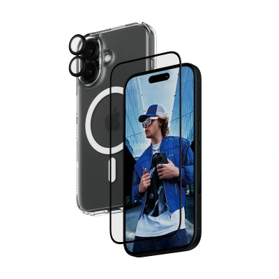 Afbeelding van PanzerGlass PG 3 in 1 Bundle iPhone 16 6.1Inch