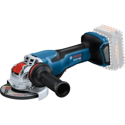 Afbeelding van Bosch Professional BITURBO met X LOCK haakse accuslijpmachine GWX 18V 15 P (vermogen als dat van een machine snoer 1500 W, zonder accu&#039;s en oplader, in kartonnen doos)