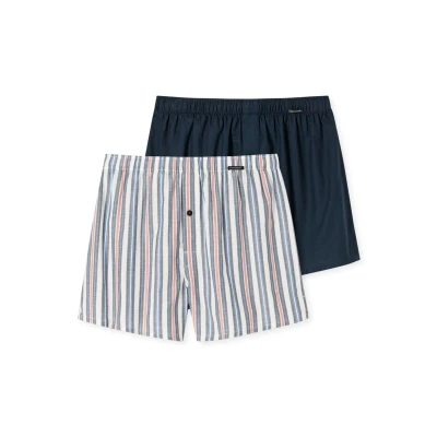 Afbeelding van Schiesser 2PACK Boxershort, Heren, Maat: 3XL, Navy