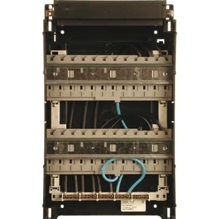 Afbeelding van ABB Hafonorm groepenkast HLD leeg 3 fase busboard 2 rails 12 mod.