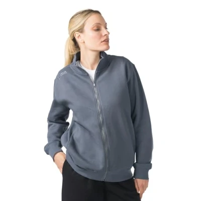Afbeelding van Erima TS Sweat Jacket voor dames (2072547), slate grey, 38