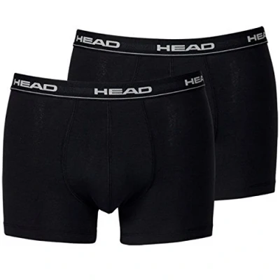 Afbeelding van HEAD Herenboxer (verpakking van 2), zwart, L