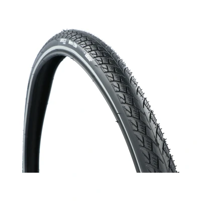 Afbeelding van Dresco Anti Lek Buitenband Metro Elite 28x1 5/8x 1 1/4 (32 622) Reflectie Zwart 5250453