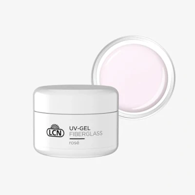 Afbeelding van LCN uv Fiber Glass Gel Milky White 2 in 1 nagellak Shellac voor een nog betere grip hechting en opbouw veganistisch, dierproefvrij zonder hema 20 ml