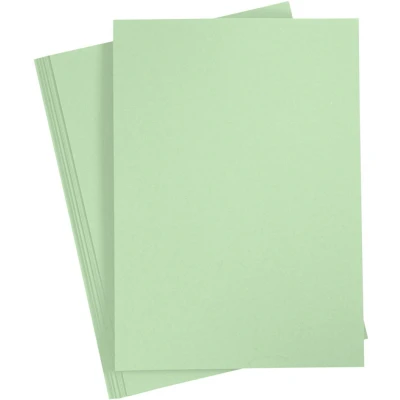 Afbeelding van Creotime karton 21 x 29,7 cm 10 stuks 220 g groen