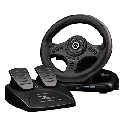 Afbeelding van Numskull Next Gen Multi Formaat Racing Wiel met pedalen Voor Xbox Series XS, PS4, One en PC Realistisch stuurwiel Controller accessoire (compatibel PS5)