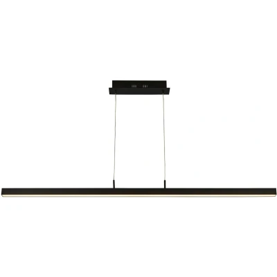 Afbeelding van Searchlight Dimbare led hanglamp Tribeca zwart 96381 1BK