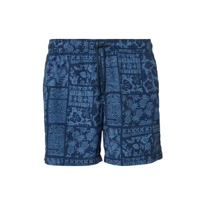 Afbeelding van s.Oliver Zwemshorts, Heren, Maat: Large, Tiefblau