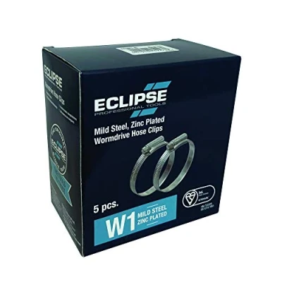 Afbeelding van Eclipse Professional Tools ECW1 4X W1 Mild Steel Wormdrive slangklemmen 85 100 mm 5 Pack