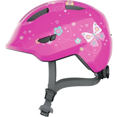 Afbeelding van Abus Smiley 3.0 kinderhelm BikeTotaal.nl Roze