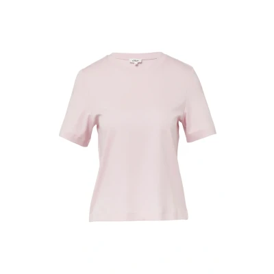 Afbeelding van s.Oliver Tshirt basic, Dames, Maat: 34, Zartrosa