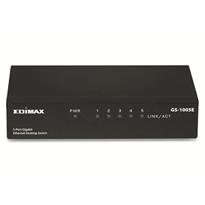 Afbeelding van Edimax GS 1005E netwerk switch Unmanaged Gigabit Ethernet (10/100/1000) Zwart