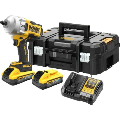 Afbeelding van DeWalt DCF961H2T Hoogkoppel Accu Slagmoersleutel 1/2&quot; 18V 2x 5.0Ah PowerStack in TSTAK QW
