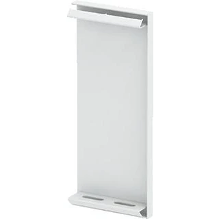 Afbeelding van Obo eindschot wandgoot zuil zaagsnede afdekking opklembaar staal bxd 175x72mm wit ral9010 6277670