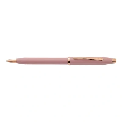 Afbeelding van Cross Century II balpen (streekstokken M, schrijfkleur: zwart, incl. premium geschenkdoos), smoky pink/roségoud