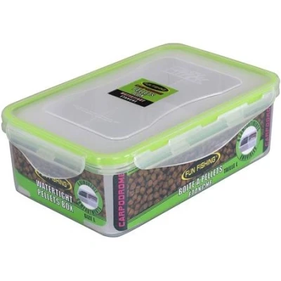 Afbeelding van Fun Fishing Pellet Doos 4 Compartimenten Waterdicht Large 1.15 Liter
