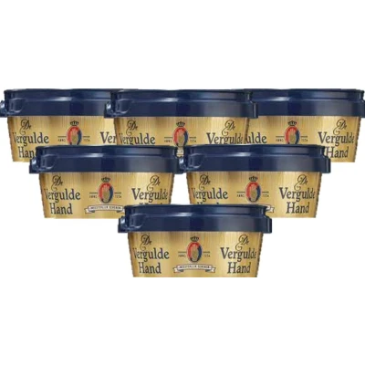Afbeelding van De Vergulde Hand Orginele Scheerzeeptablet 6 x 75 Gram