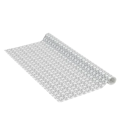 Afbeelding van Venilia Daniela Taupe 54758 Plakfolie met geometrisch motief, retro patroon, decoratiefolie, meubelfolie, behang, zelfklevende folie, pvc, zonder ftalaten, beige, 45 cm x 1,5 m, dikte: 0,095 mm