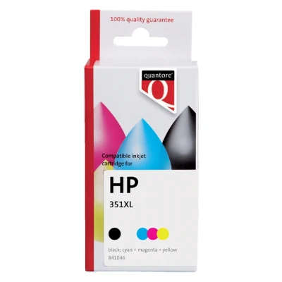 Afbeelding van Inktcartridge Quantore alternatief tbv HP CB338EE 351XL kleur