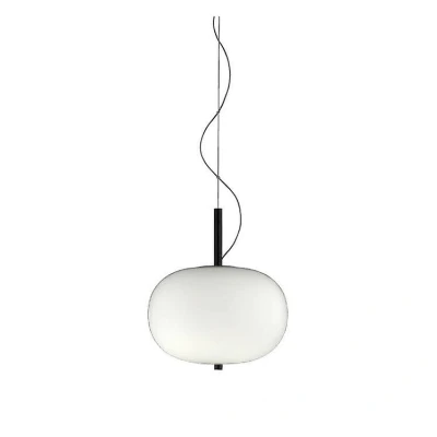 Afbeelding van LEDS C4 Ilargi LED hanglamp fase donker Ø39,5cm