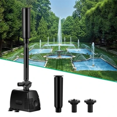 Afbeelding van Forever Speed Fonteinpomp, waterspeelpomp, vijverpomp, fontein, waterpomp, tuinpomp, beeklooppomp 1000L/h