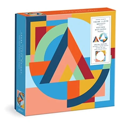 Afbeelding van Puzzle 500 Piece: Frank Lloyd Wright Organic Geometry