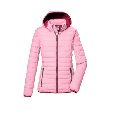 Afbeelding van G.I.G.A. DX dames Gewatteerd jack met afritsbare capuchon GS 63 WMN QLTD JCKT_Uyaka, pink, 36, 43053 000